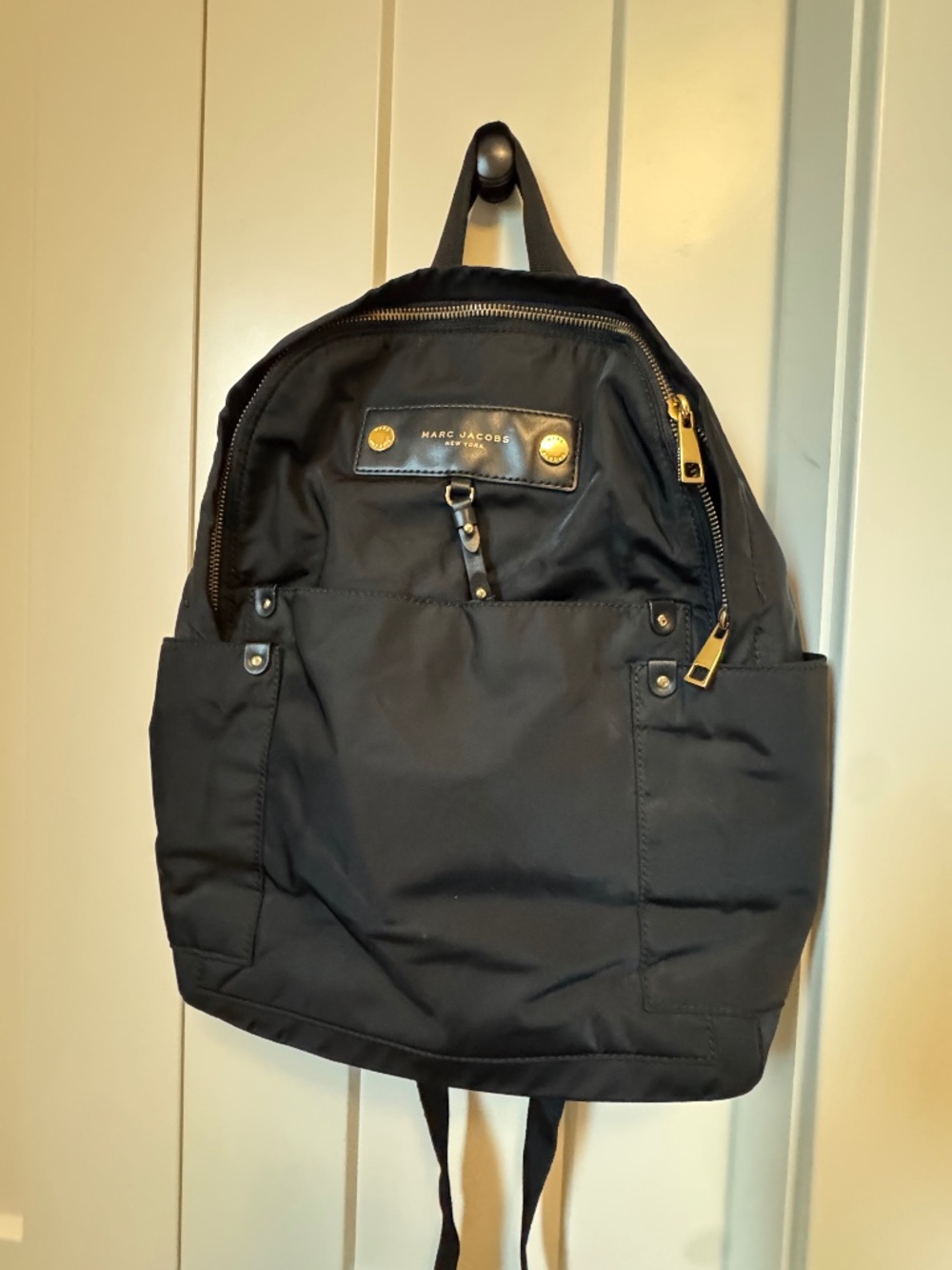Marc Jacob’s sporty nylon backpack